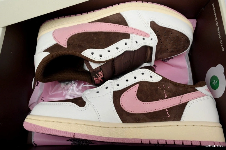 Reps OG Dark Pink SP Scott DZ4137-206    Air Pony Jordan Low Travis 1 0524